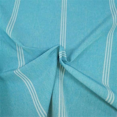 kationischer Leinwandbindungs-Streifen-Polybürste Spandex des Polyester-170gsm