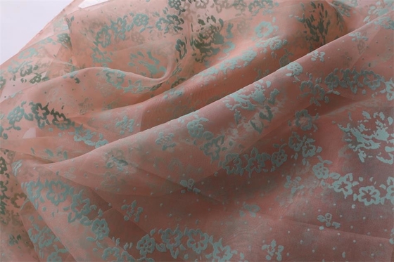 40gsm 56&quot; Sublimation DruckChiffon- materieller Polyorganza des gewebe-20d, der Entwurf sich schart