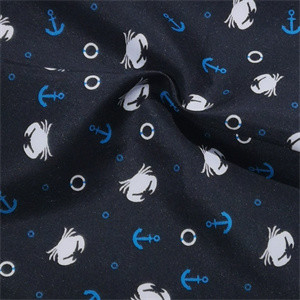 Sublimation 115gsm druckte Gewebe gesponnenen Twill-Pfirsich 150d Microfiber