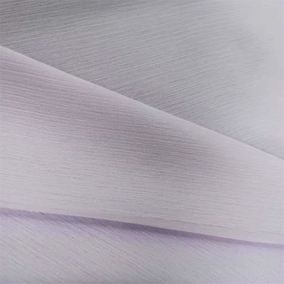 Feste 75d Windung Georgette Fabric Polyester Chiffon Material