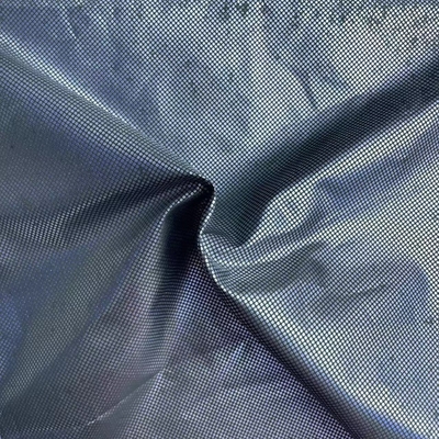 100% Polyester 50D*50D 290T Poly Taffeta mit Silber