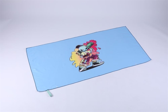 140x70cm bereiten Gewebe schnelles Trockenbügeleisen-Mann-Druckbadetuch auf
