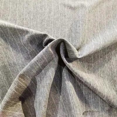 Vertikale kationische Faser des Streifen-Polyester Spandex-Mischungs-Gewebe-100d