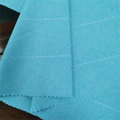 Der Streifen, der kationisch ist, stricken Poly des Polyester Spandex-Gewebe-170gsm gesponnen