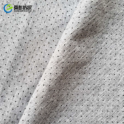 Kationisches einfaches Polyester Spandex-Gewebe-Gemisch, das 150cm Gewebe Polyester-100 locht