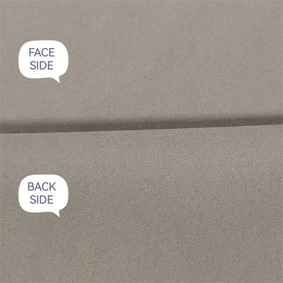 Polyester-Gedächtnis-Gewebe 75dx150d des Twill-135gsm formen Wasserbeständigkeit