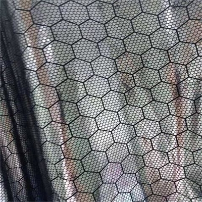 Feste des Polyester-65GSM heiße silberne Folie Taft-des Gewebe-290t