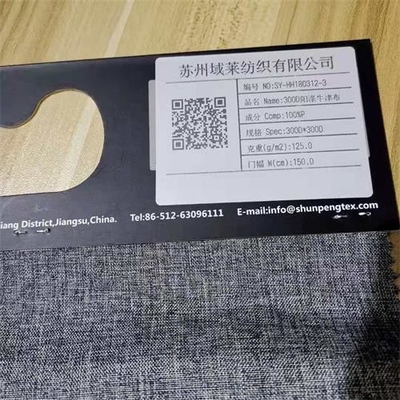 Kationische gesponnene Oxford-Gewebe PU des Polyester-300d wasserdicht durch das Yard