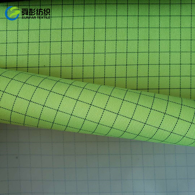 Statisches Garn-beschichtender Polyester-Oxford-Stoff 200dx200d 100gsm