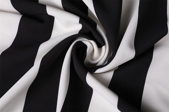 56&quot; Chiffon- Polygewebe 180Dx180D 180gsm streifte Polyester