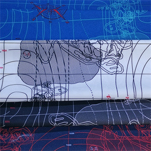 120gsm gesponnenes Microfiber-Gewebe 75Dx150D Peachtwill für Boardshorts