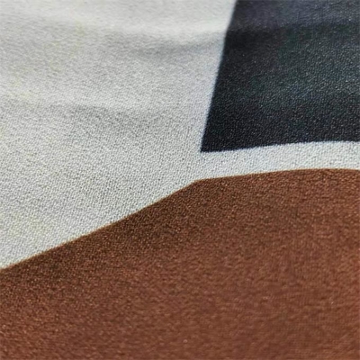 95gsm krümmte Chiffon- Krepp-Polyester-Gewebe des Gewebe-100dx100d