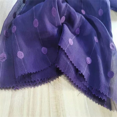 Spandex-Chiffon- Gewebe-Stickerei-Windungs-Chiffon- Polyester Polyester 30dx30d 39gsm