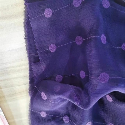 Spandex-Chiffon- Gewebe-Stickerei-Windungs-Chiffon- Polyester Polyester 30dx30d 39gsm
