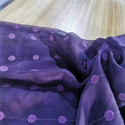Spandex-Chiffon- Gewebe-Stickerei-Windungs-Chiffon- Polyester Polyester 30dx30d 39gsm