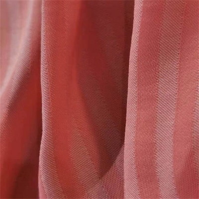 Frauen 104gsm entsprechen Gewebe-Jacquardwebstuhl-Streifen-Seeinsel-Faden-Polyester-Gewebe 50dx75d