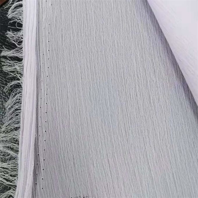 Feste 75d Windung Georgette Fabric Polyester Chiffon Material