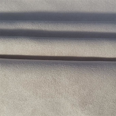 Polyester 155gsm Faux-Veloursleder-75dX160d gesponnener Satin für Vorhang