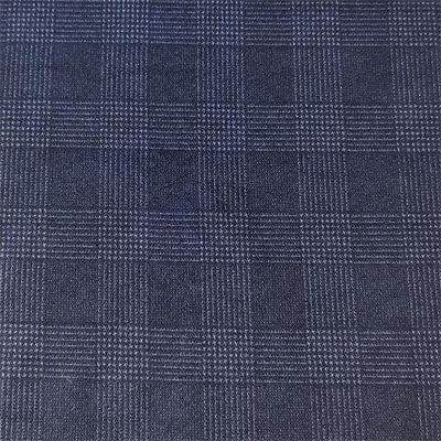 die Kleidungs-Gewebe 105dX105d Männer 200gsm 135CM strickten Veloursleder-Polyester-Gewebe-Abbinden