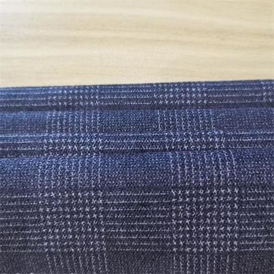 die Kleidungs-Gewebe 105dX105d Männer 200gsm 135CM strickten Veloursleder-Polyester-Gewebe-Abbinden