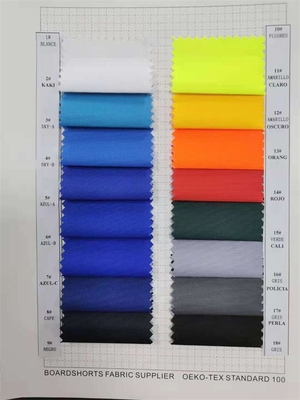 125gsm 150cm Männer Polyester Taslan PUs die Kleidungs-der Gewebe-75Dx160D milchige Beschichtung