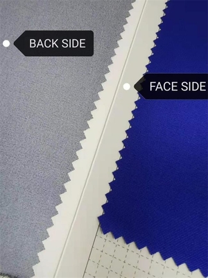 125gsm 150cm Männer Polyester Taslan PUs die Kleidungs-der Gewebe-75Dx160D milchige Beschichtung