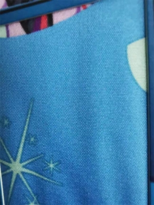 140gsm verpfändete Softshell-Polyester-Ebene druckte Gewebe für Jacke