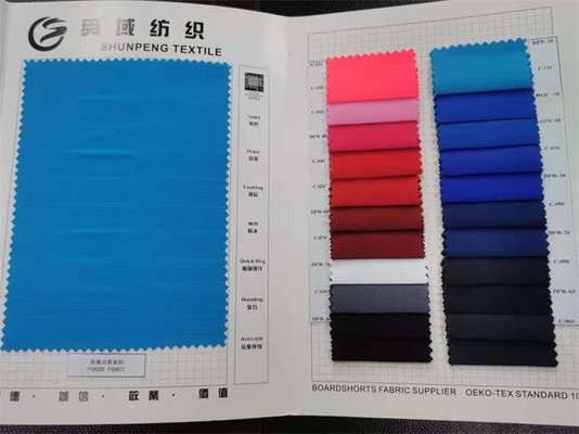 Gesponnene Polyester-Schaftmaschine des Brett-kurze Gewebe-75dx150d für Strand-kurze Hosen und Hosen