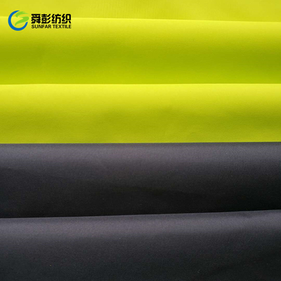 Rohseide des Kleid50d, die Twill des Gewebe-150CM gesponnenen Polyester-100 zeichnet