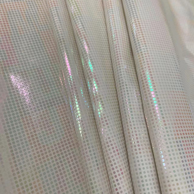 71 g/m² Polyester-Taft-Gewebe 320t bunte heiße Silberfolie 50dx50d