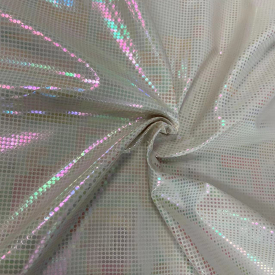 71 g/m² Polyester-Taft-Gewebe 320t bunte heiße Silberfolie 50dx50d
